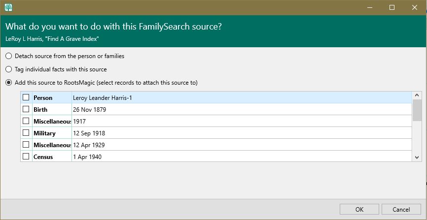 rootsmagic familysearch