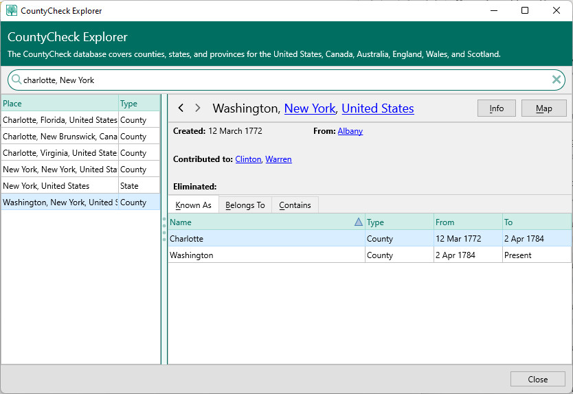 CountyCheck Explorer